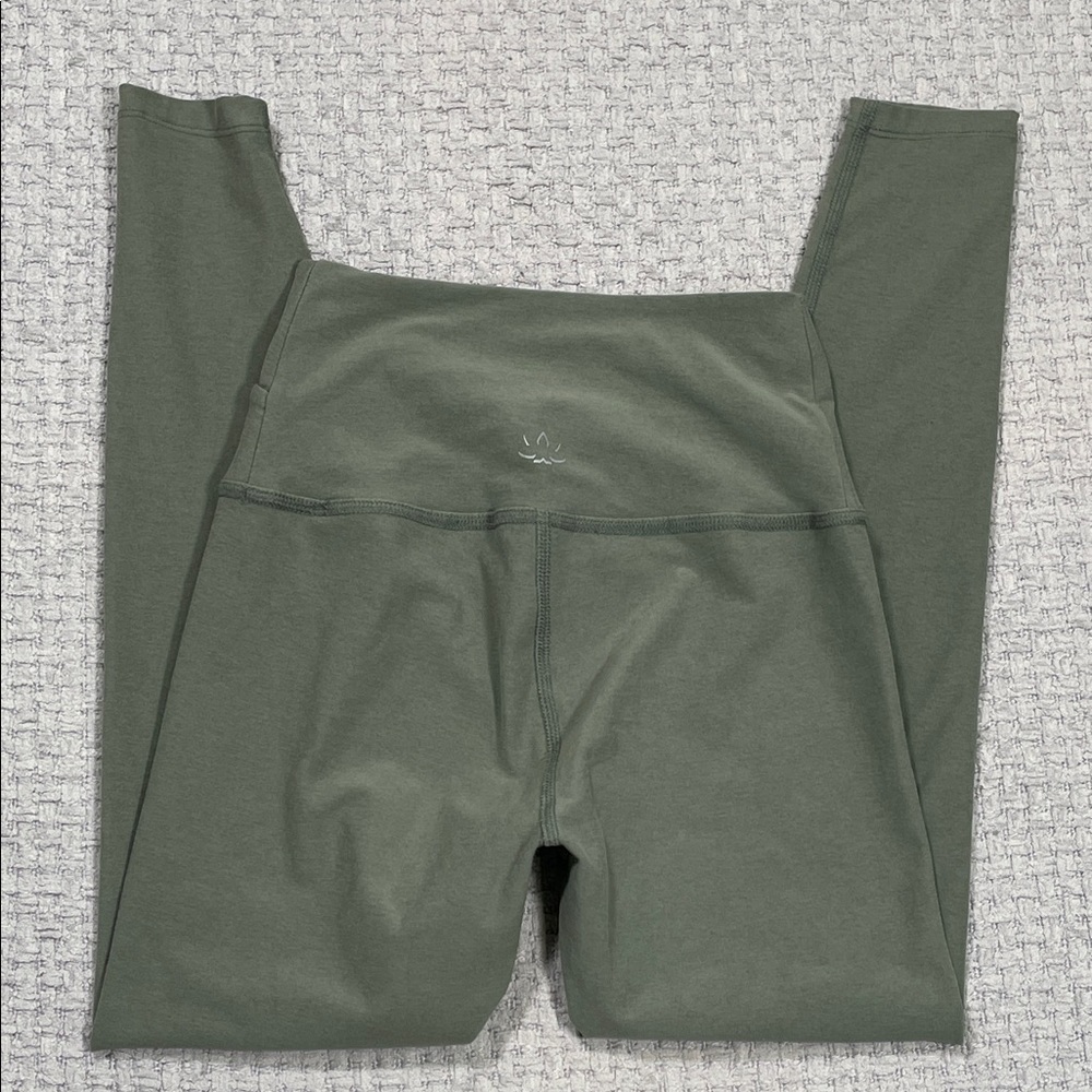 Beyond Yoga Olive Green High-Waist Leggings